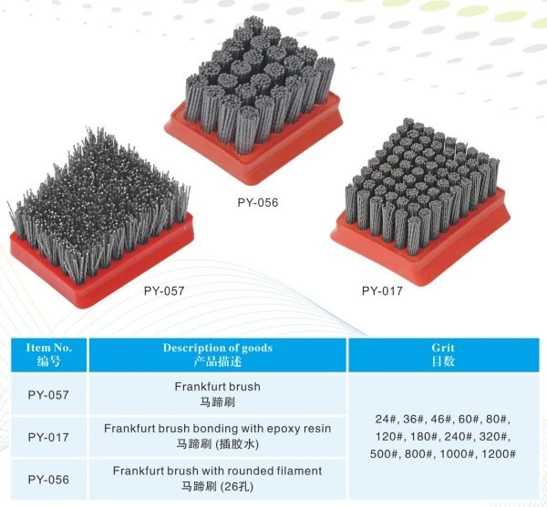 Stone Brush for Antique Surface Marble Granite Grinding
