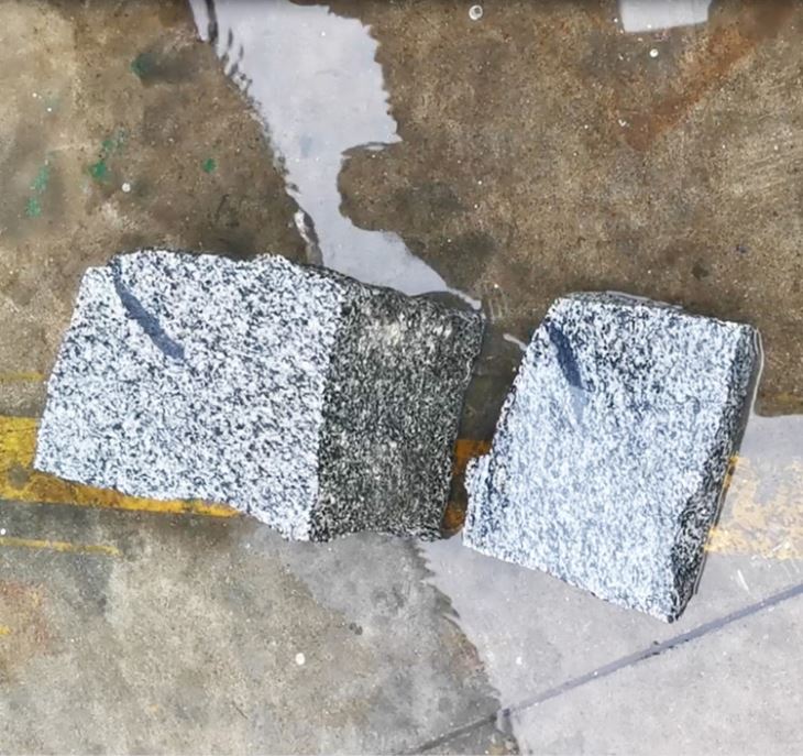 Thin Stone Veneer Mighty Stone Saw Cutting Machine