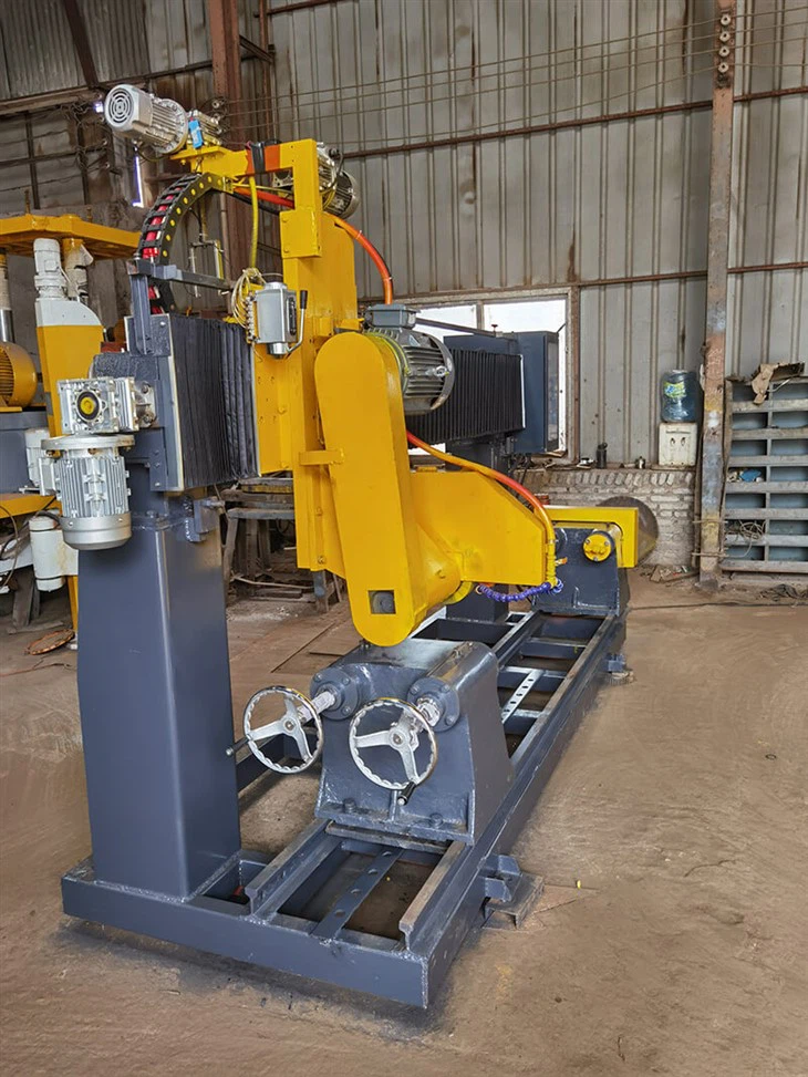 Column Baluster 2 Heads Stone Profiling Cutting Machine