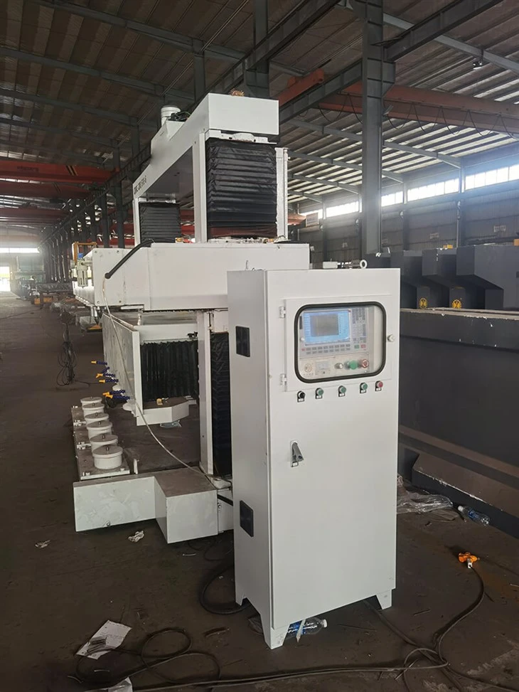 Column Balustrade CNC 6 Heads Stone Cutting Profiling Machine